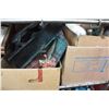 Image 3 : SHELF LOT OF DECORATIVE ITEMS MOTORCYCLE HELMET AND ESTATE GOODS