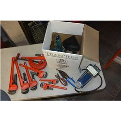 TIRE PUMP WRENCHES AND TOOLS