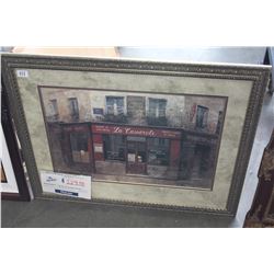 FRAMED PRINT LA CASSEROLE