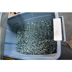 TOTE OF SCREWS