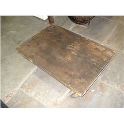 BLACK CART AND FLOOR DOLLY