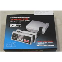 NEW NINTENDO MINI WITH 620 BUILT IN GAMES WITH 2 CONTROLLERS