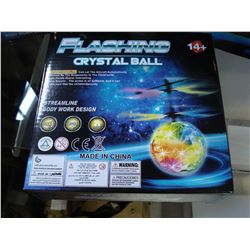 BRAND NEW FLASHING CRYSTAL BALL DRONE HEAT SENSORED