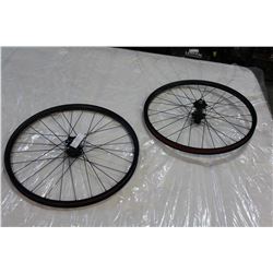 PAIR OF EASTON HAVOC 26 INCH BIKE RIMS