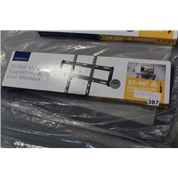NEW OVERSTOCK INSIGNIA 33 TO 46 INCH FIXED POSITION TV WALL MOUNT
