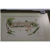 Image 2 : LARGE FRAMED PRINT BY ROBERT LEE AND NASSAU BAHAMAS ADVERT