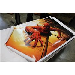 LARGE 3X5 SPIDERMAN ADVERTISEMENT BANNER