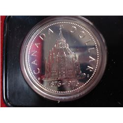 1976 SILVER CANADIAN DOLLAR UNCIRCULATED