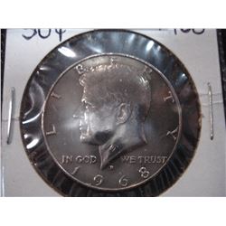 1968 KENNEDY HALF DOLLAR