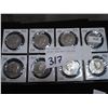 Image 1 : EIGHT USA HALF DOLLARS