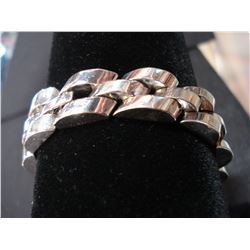 MENS HEAVY STERLING CHAIN BRACELET