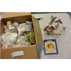 BOX OF ANGEL FIGURES