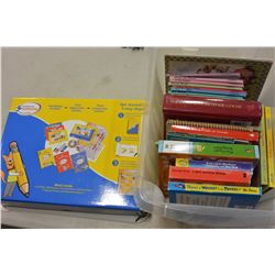 KIDS BOOKS AND LEARN TO PRINT SET