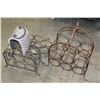 Image 2 : THREE DECORATIVE WINE RACKS