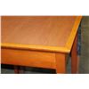Image 2 : MAPLE FINISH SQUARE DINNETTE TABLE