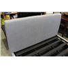 Image 4 : AS NEW QUEENSIZE GREY MODERN PLATFORM BEDFRAME WITH HYDARAULIC LIFT FOR UNDER STORAGE RETAIL $1899
