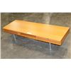 Image 1 : IKEA MAPLE COFFEE TABLE WITH STORAGE DRAWERS