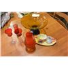 Image 1 : LOT OF ART GLASS AND COLLECTIBLE NORITAKI CHINA