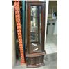 Image 2 : WALNUT DISPLAY CABINET