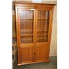 Image 1 : PINE DISPLAY CABINET