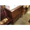 Image 1 : DARK WALNUT 3 DRAWER MODERN DRESSER