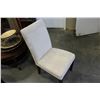 Image 1 : NEW UPOLSTERED WHITE MICROFIBRE CHAIR