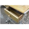 Image 3 : MAPLE AND METAL BAKERS RACK