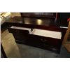 Image 3 : NEW CHERRY FINISH AVENZA 6 DRAWER DRESSER WITH MIRROR, RETAIL $899
