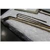 Image 1 : THREE HICKORY SHAFT GOLF CLUBS AND TWO ANTIQUE HOCKEY STICKS