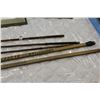 Image 3 : THREE HICKORY SHAFT GOLF CLUBS AND TWO ANTIQUE HOCKEY STICKS