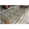 Image 4 : QUEEN SIZE METAL AND MAPLE BEDFRAME