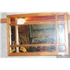 Image 2 : PRESTIGE SOLID WOOD OAK WALL MIRROR