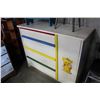 Image 1 : CHILDS 4 DRAWER AND SIDE WARDROBE DRESSER
