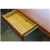 Image 3 : MAPLE FINISH SOLID WOOD SINGLE DRAWER DESK