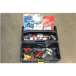 TOOL BOX FULL OF HOT WHEELS