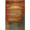Image 2 : OAK QUEENSIZE HEADBOARD AND SHELF