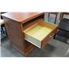 Image 3 : MAPLE FINISH SOLID WOOD 3 DRAWER CHEST OF DRAWERS