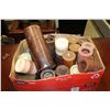 Image 1 : LARGE BOX OF CANDLES
