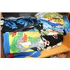 Image 2 : SHELF LOT OF COLORFUL TOWELS