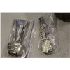 Image 2 : PAIL OF GLASSES AND ROGERS BROTHERS CUTLERY AND WATCHES