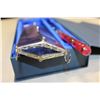 Image 2 : SILVER INLAY AND GLASS CASED KALEIDOSCOPE