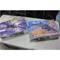 F15 AND P61 MODEL PLANES