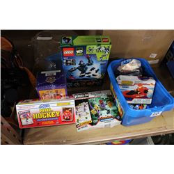 LOT OF NEW COLLECTOR CARDS, LEGO, AND TOYS