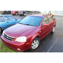 2005 CHEVROLET OPTRA FOUR DOOR AUTOMATIC 286000KM, NON RUNNER, REQUIRES FUEL PUMP