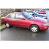 Image 4 : 1993 TOYOTA CAMRY, AUTOMATIC, 4 DOOR , RED, 171,000KM WITH KEY, AND REGISTRATION