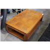Image 4 : OAK 2 TIER COFFEE TABLE
