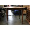 Image 2 : ROUND TEAK DINETTE TABLE