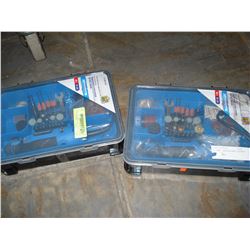 2 MASTERCRAFT ROTARY TOOL KITS