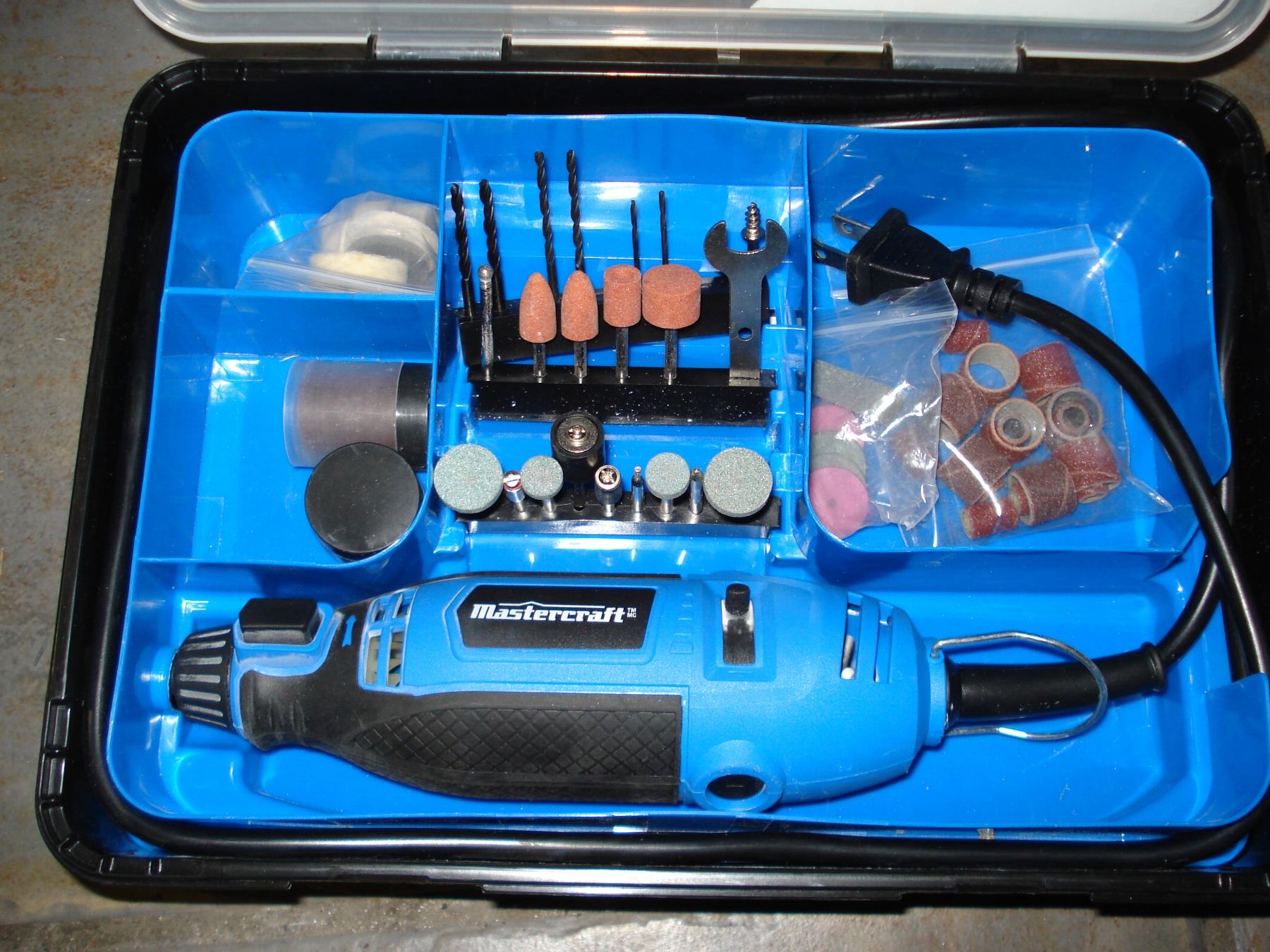 2 MASTERCRAFT ROTARY TOOL KITS