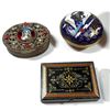 Image 3 : Collection of 7 old tobacco and pill boxes